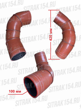 Патрубок интеркулера Shacman X6000 DZ97259535031 (31415) 